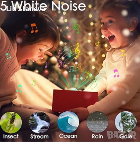 Северно сияние, RGB звездно небе, лазерен проектор, светлина бял шум., снимка 5 - Прожектори - 52466138