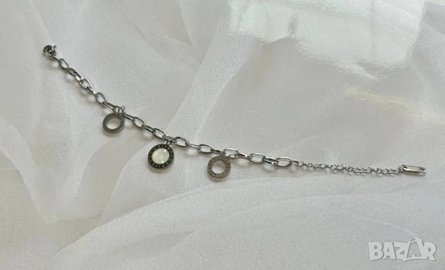 гривна от медицинска стомана Bvlgari , снимка 7 - Гривни - 51151770