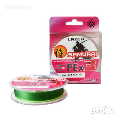 Плетено влакно Lazer Samurai PE 3