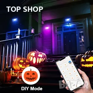 ILC Смарт RGB LED прожектор 30W Димируем с приложение,Външен прожектор с памет/IP66 Водоустойчив, снимка 11 - Прожектори - 49308504