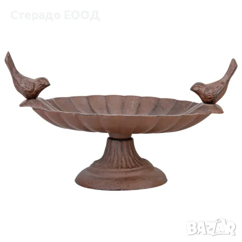 НАСТОЛНА ХРАНИЛКА ОТ ЧУГУН С ПТИЦИ, снимка 4 - Други - 50084168