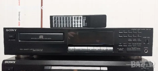 ТОП ЦЕНА! Сд плеър SONY CDP-211 с дистанционно 