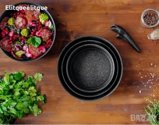 Комплект от 3бр алуминиеви тави с незалепващо покритие, снимка 6 - Съдове за готвене - 52346396