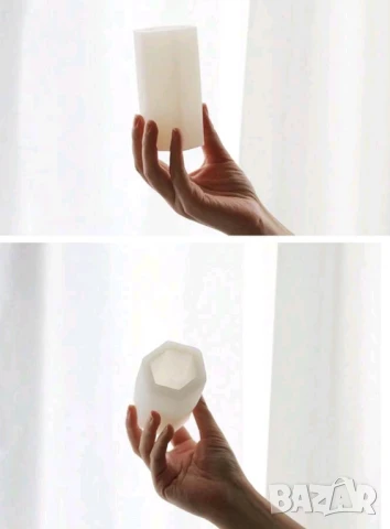 3D молив голям силиконов молд форма смола гипс шоколад свещ декор, снимка 4 - Форми - 50610746