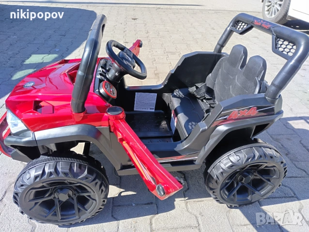 TEXAS акумулаторен джип FAST UTV червен, снимка 8 - Детски велосипеди, триколки и коли - 53569342
