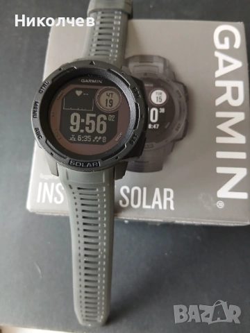 Garmin Instinct 1 Solar часовник, снимка 3 - Смарт гривни - 53903717