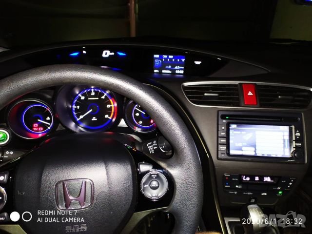 Honda Civic Tourer 2014 1.6i-dtec/120k.c. с регистрация!, снимка 15 - Автомобили и джипове - 45269958