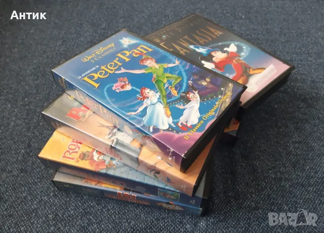 Лот Видеокасети VHS Класика Walt Disney Анимация, снимка 6 - Колекции - 49164915