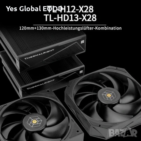 Thermalright Royal Pretor 130 Black въздушен охладител за CPU, снимка 5 - Други - 53152542