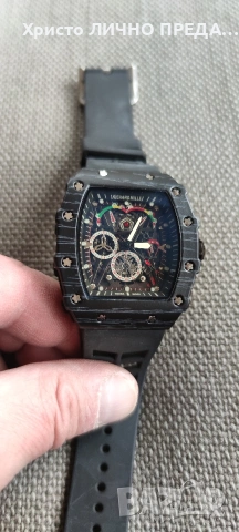 Промоция!!! Мъжки луксозен часовник Richard Mille RM 35-01, снимка 2 - Мъжки - 53103866