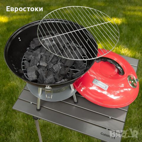 Cuisinart CCG190RB настолен грил , барбекю, скара, снимка 4 - Скари - 46117613