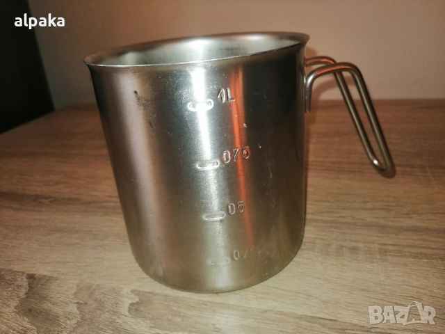 Продавам еднолитрово канче алпака,Хром Силистра, снимка 2 - Други - 52527904