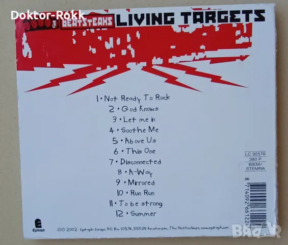 Beatsteaks – Living Targets (2002, CD), снимка 2 - CD дискове - 47114741