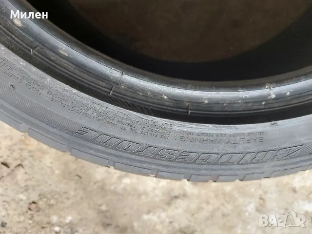 225 45 17 летни 4бр. Bridgestone , снимка 3 - Гуми и джанти - 49616682