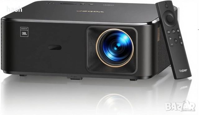 Видео проектор Yaber K2 800 ANSI Lumens 1080P Full HD WiFi6 Bluetooth, видео 4K Вграден TV Dongle с 