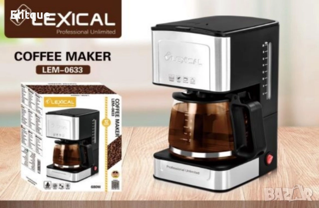 Кафемашина с кана Lexical LEM-0633, снимка 2 - Кафемашини - 52866117