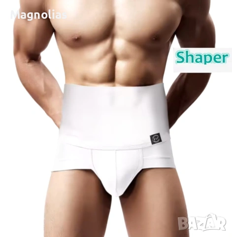 Мъжки слипове бельо с висока талия основен слой, стегнат корем