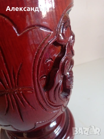 Китайска ваза, снимка 6 - Вази - 53919014