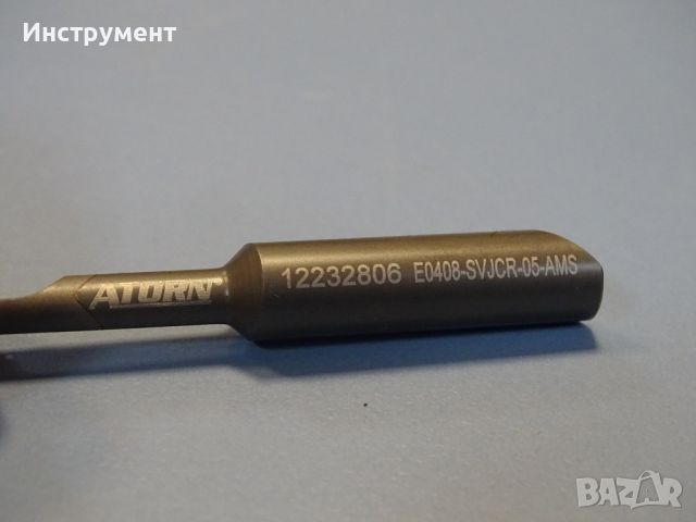 Борщанга със сменяемa пластинa дясна ATORN Е0408 SVJCR05-AMS boring bar 12232806, снимка 3 - Други инструменти - 46657413