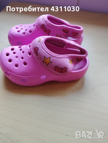 Детски сандали номер 23 розови, снимка 5 - Детски сандали и чехли - 53807299