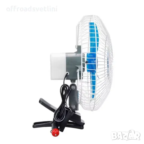 Вентилатор за автомобили, джипове, бусове, камиони 6 инча 15 см 24V, снимка 3 - Аксесоари и консумативи - 50156303