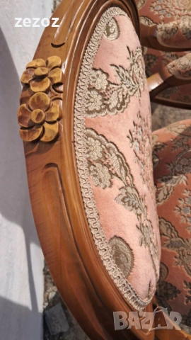 Кресла Трапезни масив орех, снимка 5 - Столове - 53680602