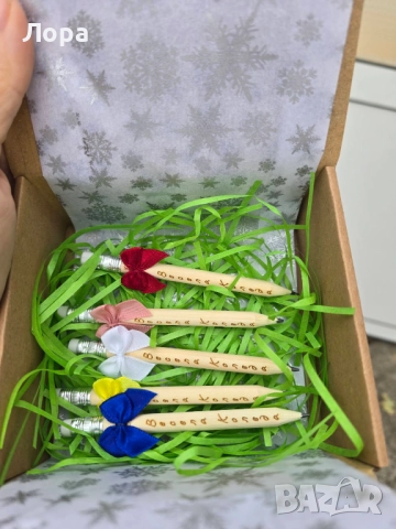 Мини коледен подарък с послание - комплект!, снимка 3 - Декорация за дома - 52105104