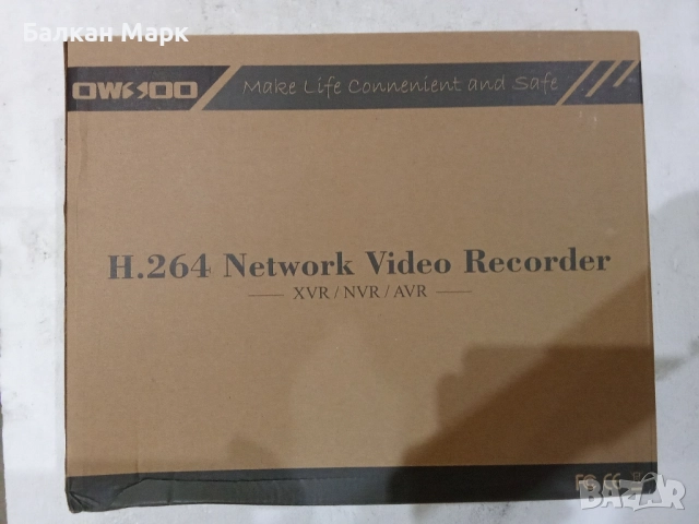 OWSOO TW-7004NVR, видеорекордер, видеорегистратор– 4-канален H.264 NVR за CCTV система, снимка 6 - Други - 52001235