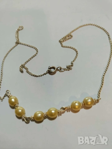 Сребърно колие