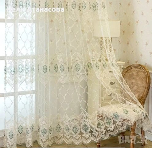 Пердета с бродерия-4 метра