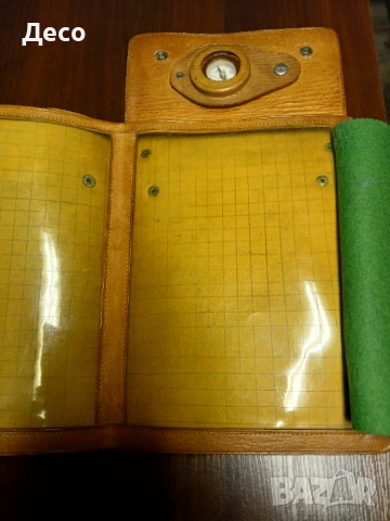 Стара кожена командирска чанта от първата световна война., снимка 6 - Антикварни и старинни предмети - 53295504