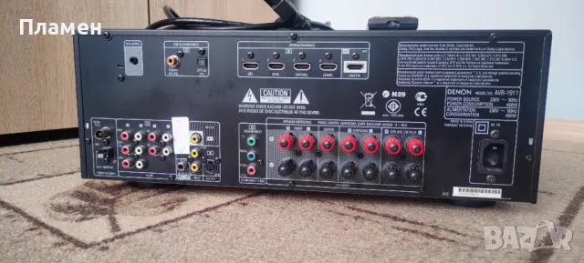 Ресивър Денон / receiver Denon AVR -1911, снимка 5 - Ресийвъри, усилватели, смесителни пултове - 49783891