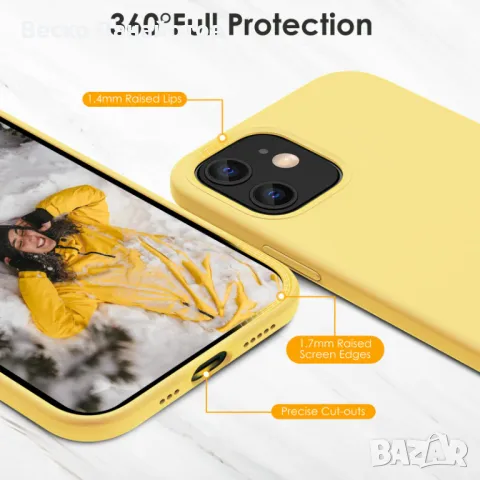 Калъф Slim-Fit за iPhone 12/12 Pro, снимка 1 - Калъфи, кейсове - 49468713