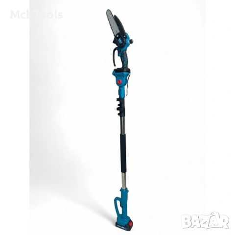 3в1 Акумулаторна Лозарска Ножица и Трион с Омасляване и телескопичен прът 36V 8AH – Dotvix, снимка 8 - Градинска техника - 53457204