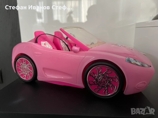 Кола кабриолет Barbie, снимка 3 - Коли, камиони, мотори, писти - 52181491