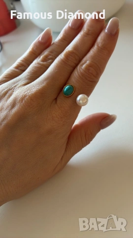 Комплект сребърни бижута в голд цвят, снимка 2 - Колиета, медальони, синджири - 53777003