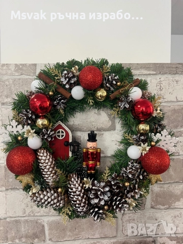 Коледен венец, снимка 1