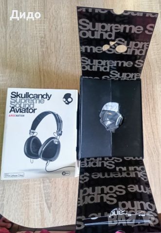 Слушалки "Skullcandy Aviator ROCnation" (Black Chrome), снимка 12 - Слушалки и портативни колонки - 46692449