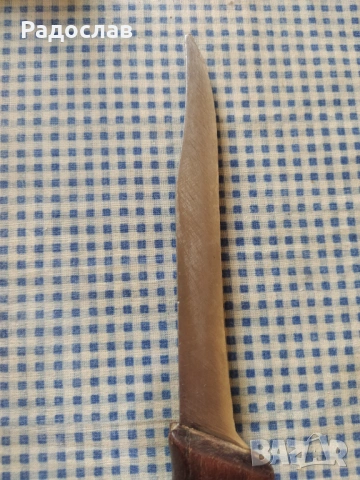 стар касапски нож, снимка 4 - Прибори за хранене, готвене и сервиране - 53992782