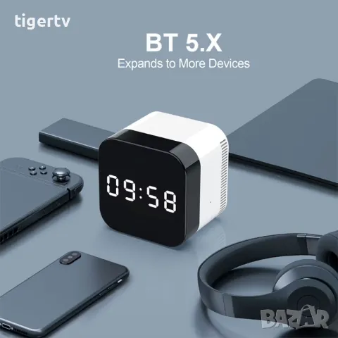 НОВ 8-Ядрен TV Box H96 MAX H728 | Wi-Fi 6 | Android TV 14 | Смарт ТВ, снимка 9 - Плейъри, домашно кино, прожектори - 27642230