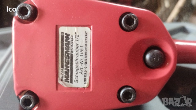  Пневматичен гайковерт Mannesmann , снимка 4 - Други машини и части - 53864266