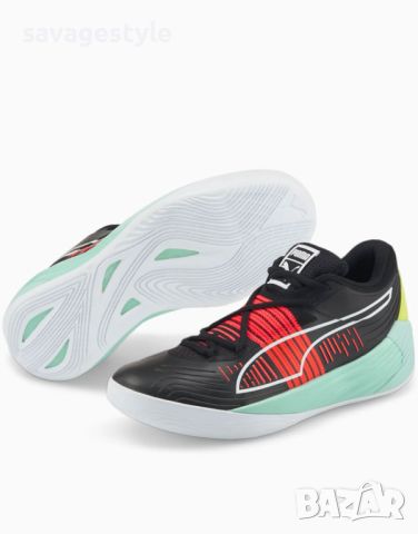 Мъжки кецове PUMA Fusion Nitro Sneakers Black/Multi, снимка 3 - Кецове - 46035430