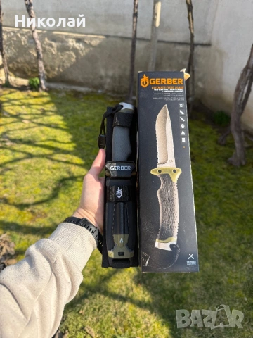 Нож за оцеляване с фиксирано острие GERBER Ultimate Survival, снимка 2 - Ножове - 53642937