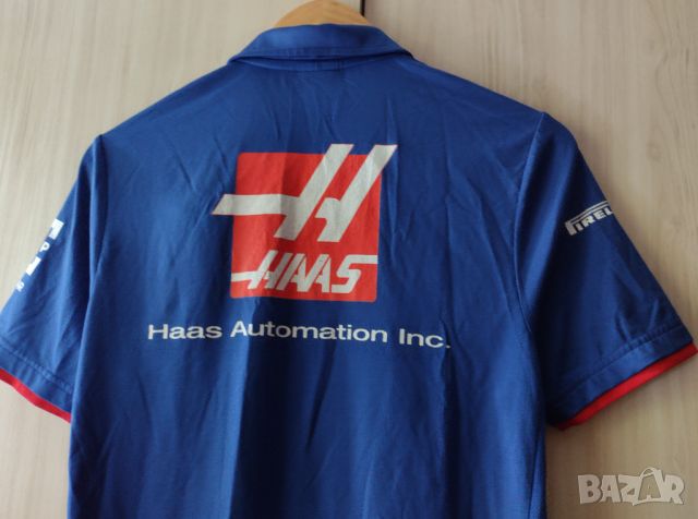 Haas F1 Team Formula1 - мъжка тениска, снимка 2 - Спортни дрехи, екипи - 45918198