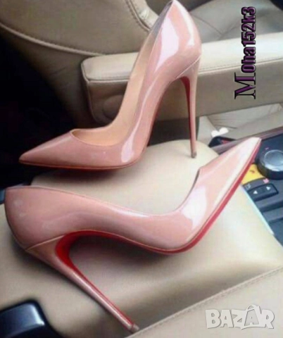 обувки на ток christian loubouti, снимка 2 - Дамски обувки на ток - 51440009