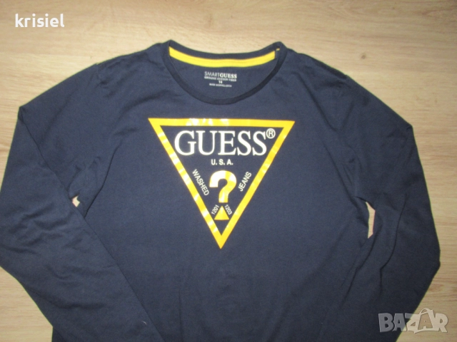 ОРИГИНАЛНА БЛУЗА НА GUESS--14 год., снимка 3 - Детски Блузи и туники - 52466078