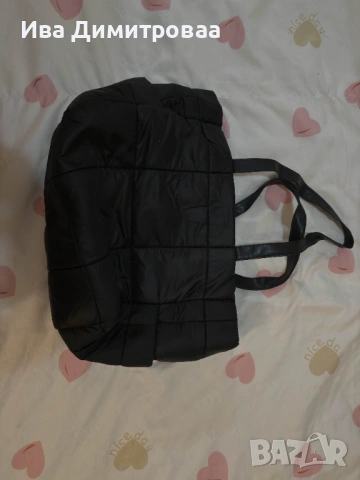 Пухена дамска чанта