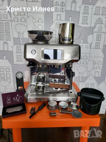 Професионална Кафемашина SAGE the Barista Touch с дисплей и кафемелачка, снимка 2 - Кафемашини - 53706420
