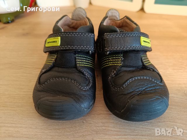 Обувки Biomecanics No 21 черни, снимка 1 - Бебешки обувки - 46462176