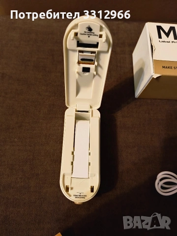 Машина за създаване на етикети Makeid с лента HD (300 dpi) - 9/12/16 мм, снимка 2 - Друга електроника - 53952794